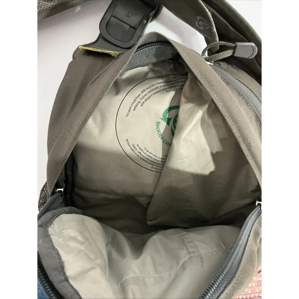 Osprey Veer Vertical Shoulder Bag Backpack Sling Messenger Crossbody, Green